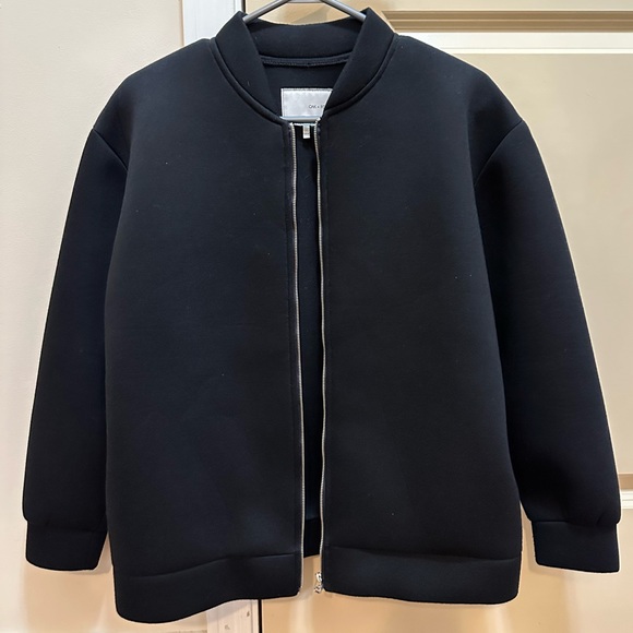 Oak + Fort Neoprene Style Bomber Jacket - Picture 1 of 6